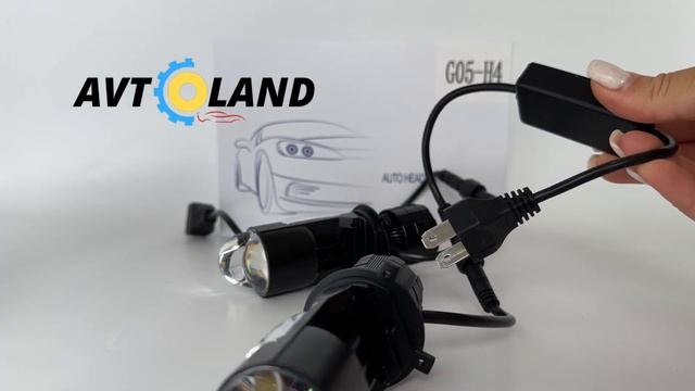 Led cвітлодіодні міні лінзи Bi-LED MiniLens A82 H4 1.4" 5700k 7200lm 40w 12-24v