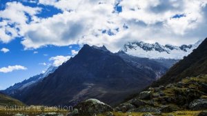 (4K) PEAKS OF PERU 1HR Timelapse - Nature Relaxation Ambient Film + Music