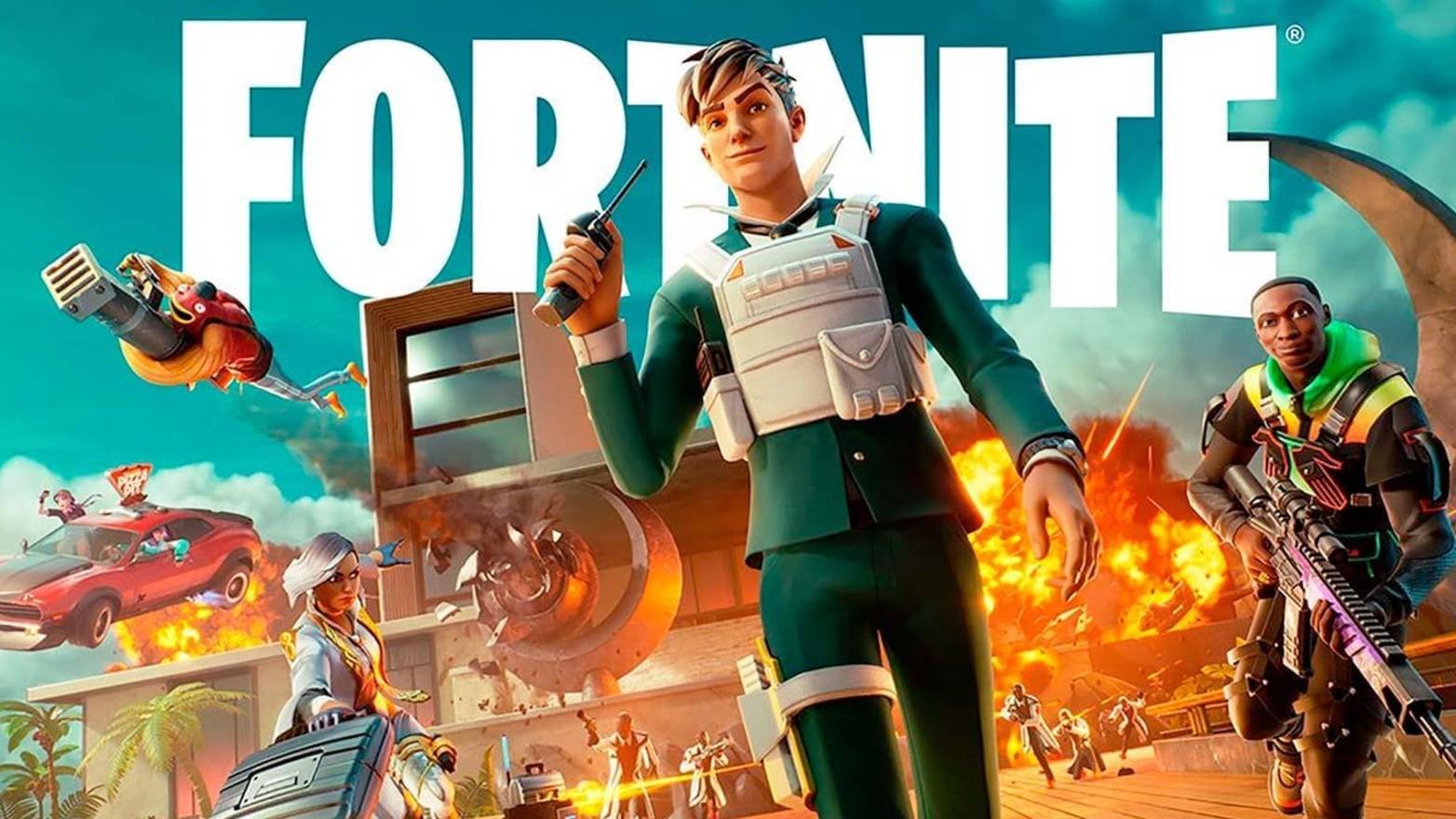 Побегаем в  Fortnite