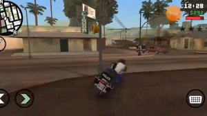 Угнал байк в полиции! в GTA San Andreas!