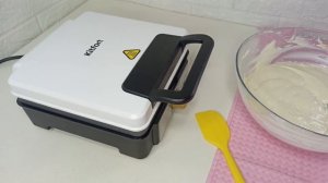 Готовим вафли 🧇Обзор на вафельницу от Kitfort - КТ-1692 #kitfort #китфорт
