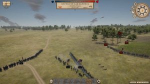 Grand Tactician: The Civil War #18 - поход на Вашингтон. Жаркий бой у Александрии