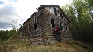 3 дня в дикой тайге. Непроходимый лес. Хариус на таёжной речке. Готовлю хариуса на костре.