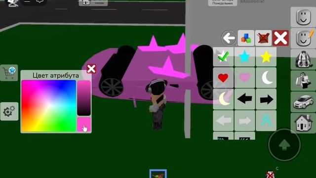 как cделать прикольный кастом машины!😁😎#roblox #broockhaven #r смотреть онлайн