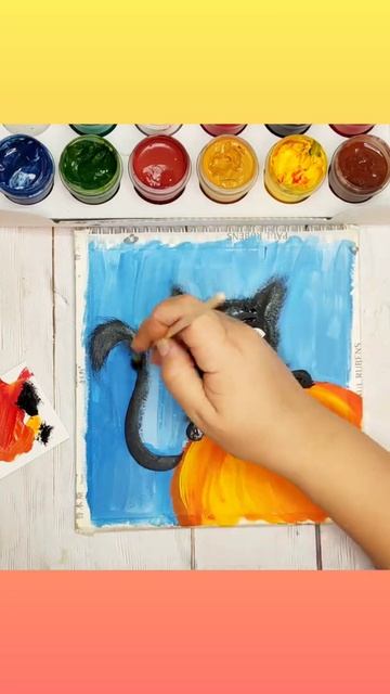 Черный кот и тыква смотреть онлайн