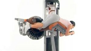 Teca SP110 Задняя поверхность бедра (сгибание ног лежа)