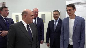 Михаил Мишустин в Сарове встретился со студентами филиала МГУ имени М.В.Ломоносова
