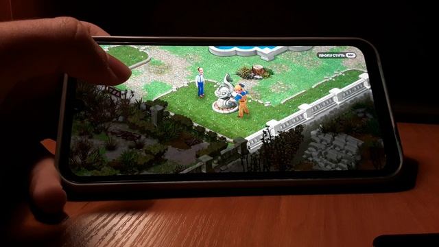 Играю в игру Gardenscapes. Продолжаю восстанавливать сад Ос? смотреть онлайн