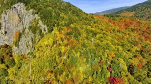 Magnificent Autumn - 2HR 4K Drone Film from America's NE + Piano Music
