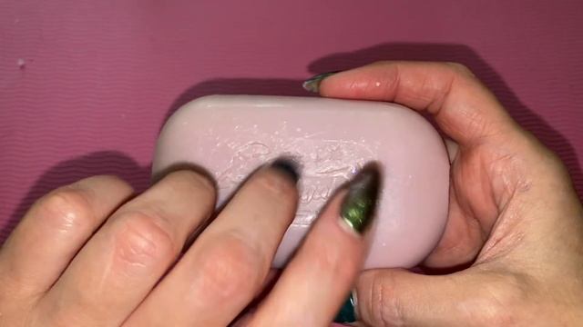 АСМР |Мыло |Царапанье и постукивания |Без слов |ASMR |Soap scr