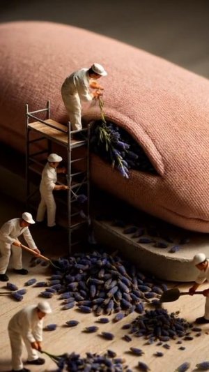 💜 Устройте spa для своих глаз с лавандовой подушечкой от Yogamatic 🌱 WB — арт. 91510159