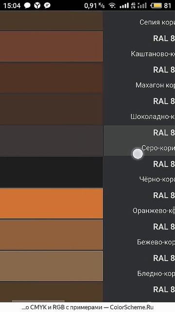 ✅Цвет фальцевой кровли по RAL 8019 смотреть онлайн