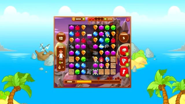 Сокровища пиратов, Бонусный мир. ПРИЗ смотреть онлайн