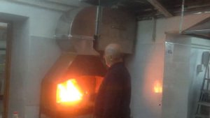 Испытания гидрофильтра для мангала