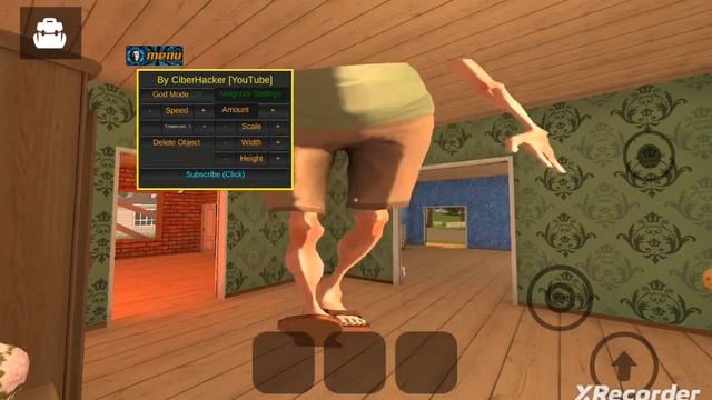 играю в Angry neighbor с читами от Кибер хакера смотреть онлайн