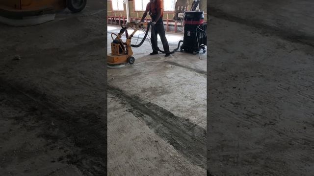 Шлифовка бетонных полов