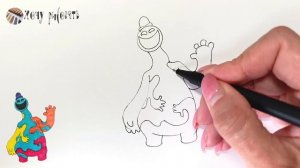 Улыбашка! Как нарисовать Доуи Poppy Playtime 4 / How to draw Doey