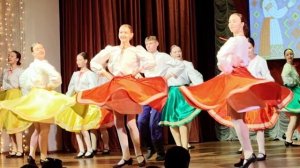 Русский народный танец, 7 класс, 13-14 лет