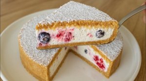 Рецепт за 10 минут! Легкий десерт, который вас порадует! Без духовки
