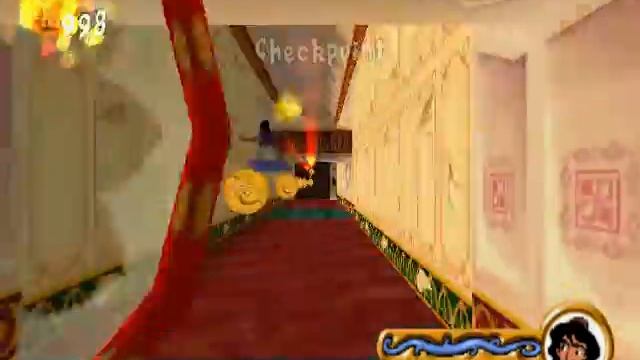 Прохождение Disney's Aladdin in Nasira's Revenge (Разрушающийся дворе? смотреть онлайн