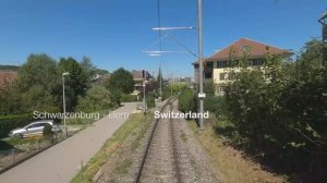 🚄 4К UltraWide ➤ Уникальная железнодорожная ветка, соединяющую Берн с городом Шварценбург!