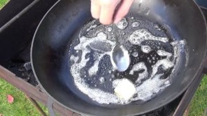 Азу по-татарски в сковороде