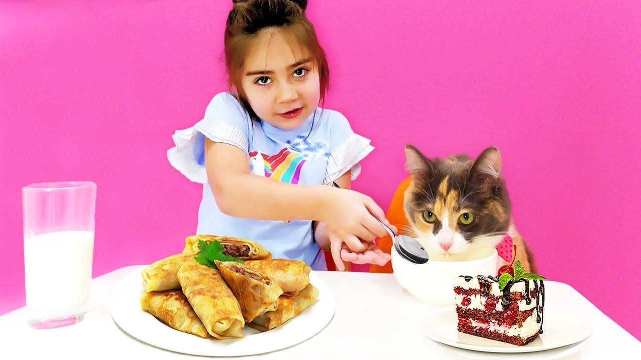 Как начинается ваше утро？ Утренняя рутина Мии с котиком