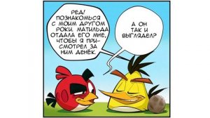 Комикс «Slow Down Chuck» | Фанатская озвучка • Angry Birds: Comics