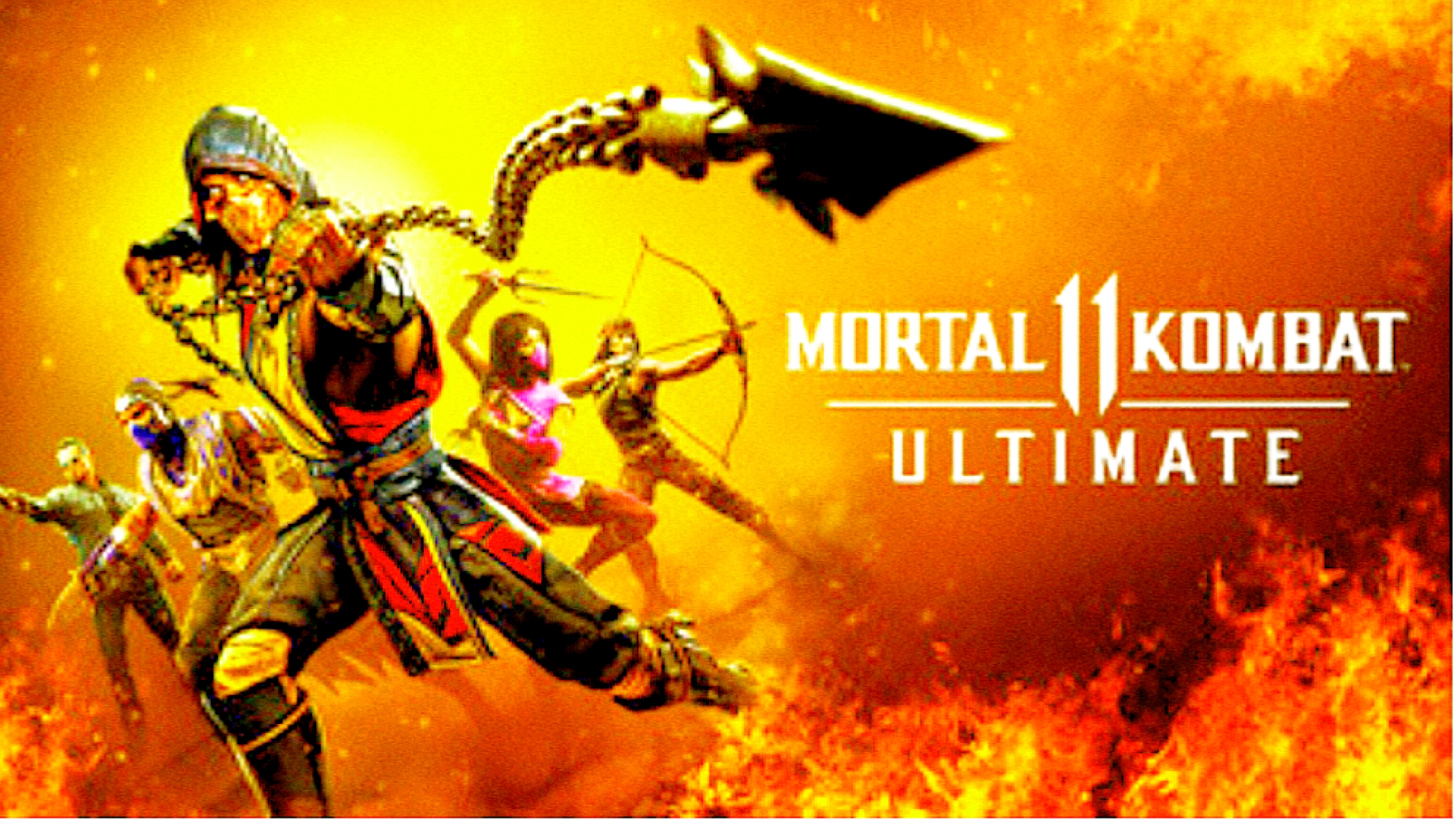Mortal Kombat 11 Рейтинговый бой пвп поймал туже самую бритую кисулю она убежала от меня)