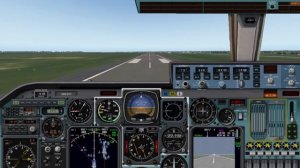 X Plane 11, взлёт Ан225