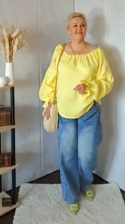 Летние СТИЛЬНЫЕ ДЖИНСЫ Plus Size с Wildberries