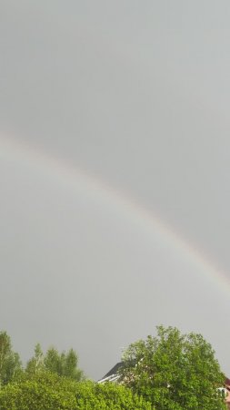 Последняя Радуга Весны 🌈 The last spring Rainbow