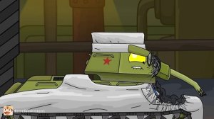 HomeAnimations – Мультики про танки  Беспомощный монстр - Мультики про танки
