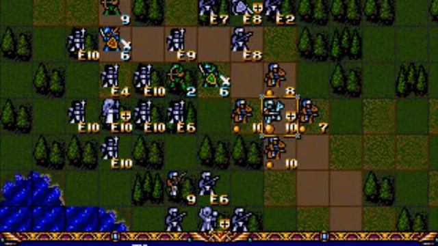 Langrisser/Warsong [Eng] [SMD] - 8 сценарий смотреть онлайн