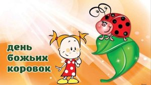 13 июня День божьих коровок
