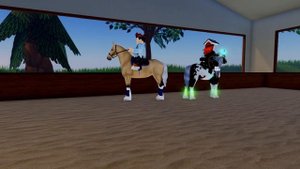 влог ! новая команда!? / ROBLOX/острова диких лошадей