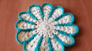 🤩 Красивая салфетка крючком!🤩🤩