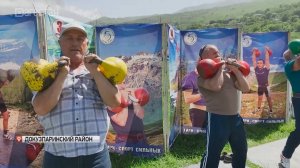 Фестиваль гиревого спорта прошел в Дагестане