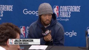 "We paid attention to detail better" Jalen Brunson After Game 5 | May 29, 2025