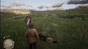 Red Dead Redemption 2 ОХОТА НА ДИКИХ БЕЛОК