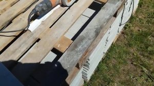 Шлифовка тротуарной плитки.