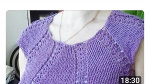 Круглая кокетка крючком с ростком!!👍👍