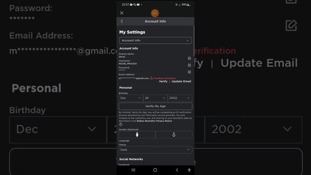 как сменить пароль в роблоксе 2023 смотреть онлайн
