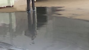 Устройство промежуточного полимерного слоя с кварцевым песком.