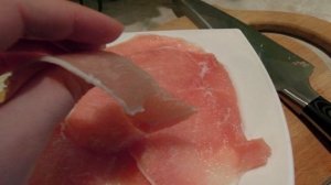 Карпаччо из свинины