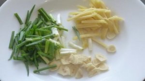 Баклажаны с имбирем