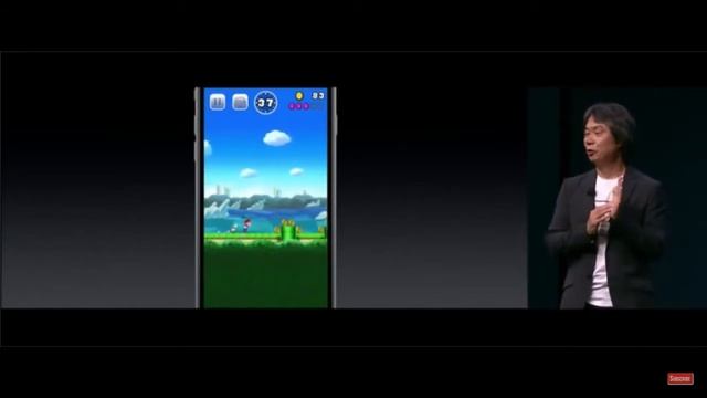 Копия видео Super Mario Run iPhone 7   Apple Event 2016