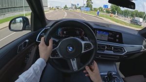 BMW X5 xDrive30d 2022 [ Diesel 3.0 л. 286 л.с. ] POV Test Drive