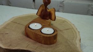 Скульптура Ангел со свечами