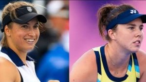 11.02.2025. Линда Носкова - Юлия Путинцева. WTA Doha. Linda Noskova - Yulia Putintseva